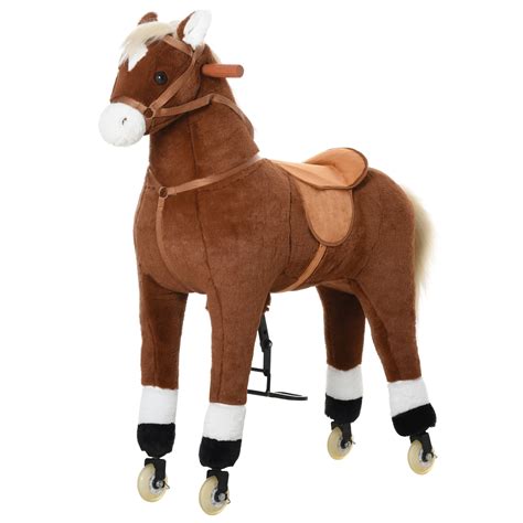 toy horse on wheels